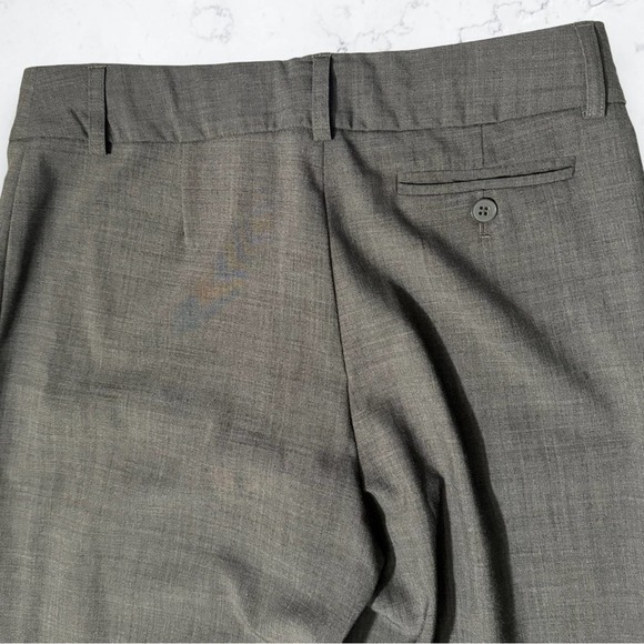 Kenneth Cole Grey Wide Leg Trouser Pant Size 4 - Picture 4 of 9